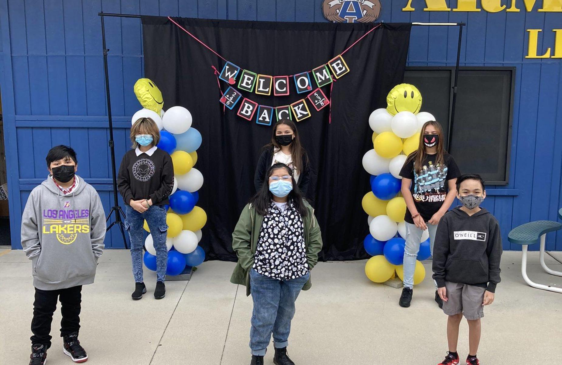We are excited to welcome @ArmstrongPUSD students back into campus! @santana6thgrade #CityofDiamondBar #proud2bepusd #backinschool