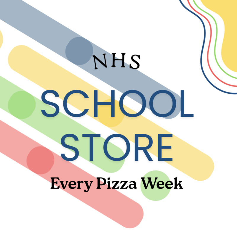 white background with blue, yellow, green, red diagonal stripe