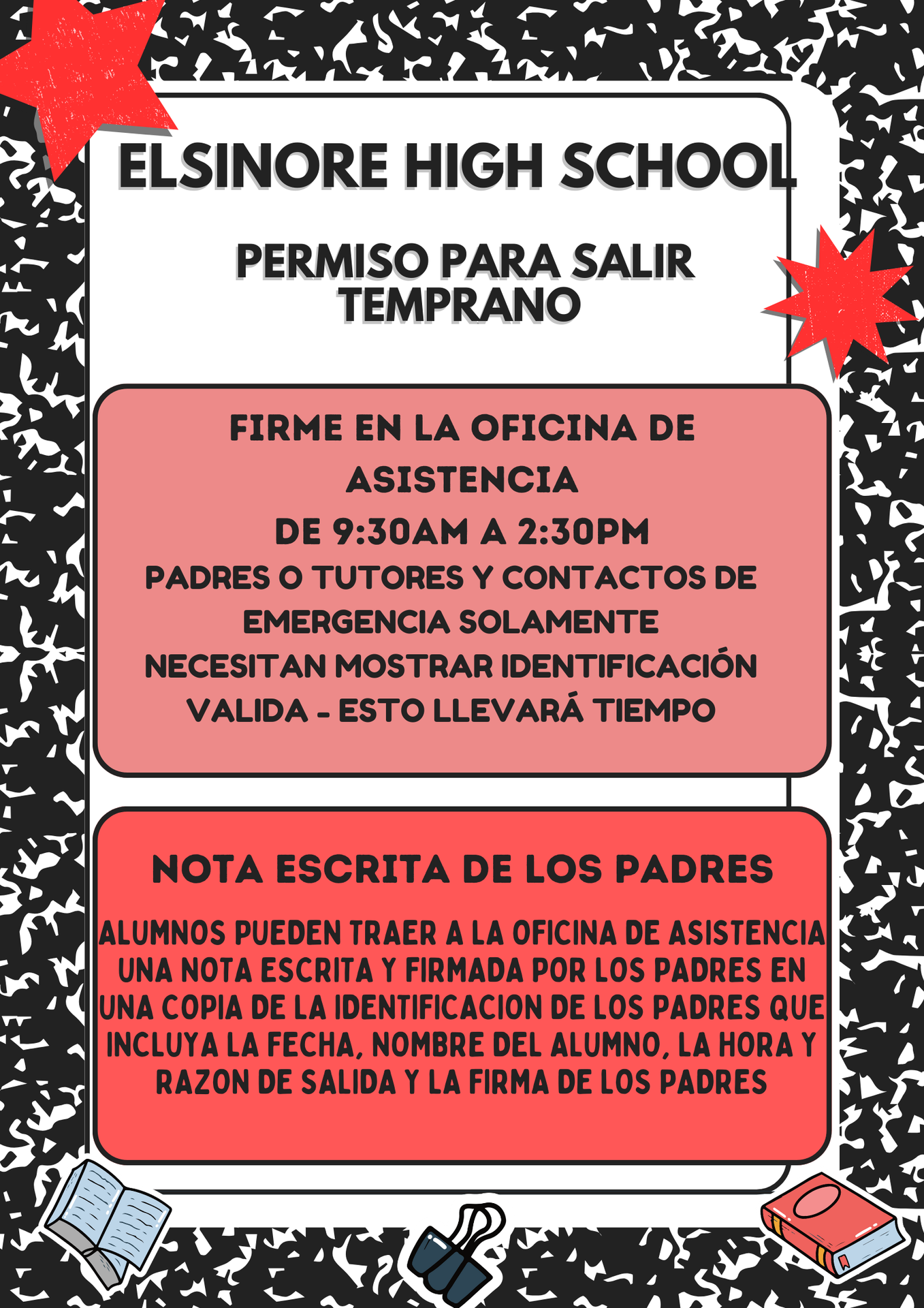 Early Campus Release (Spanish) 