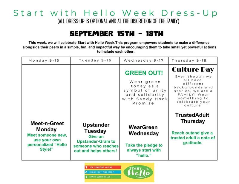 Start With Hello Week