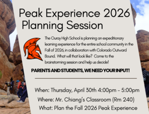 Peak Experience Planning session