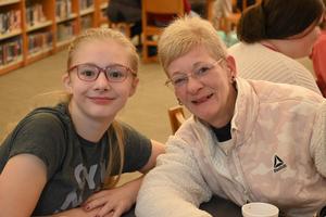 Students welcome special guests