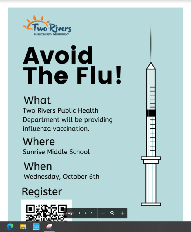 Flu shot info
