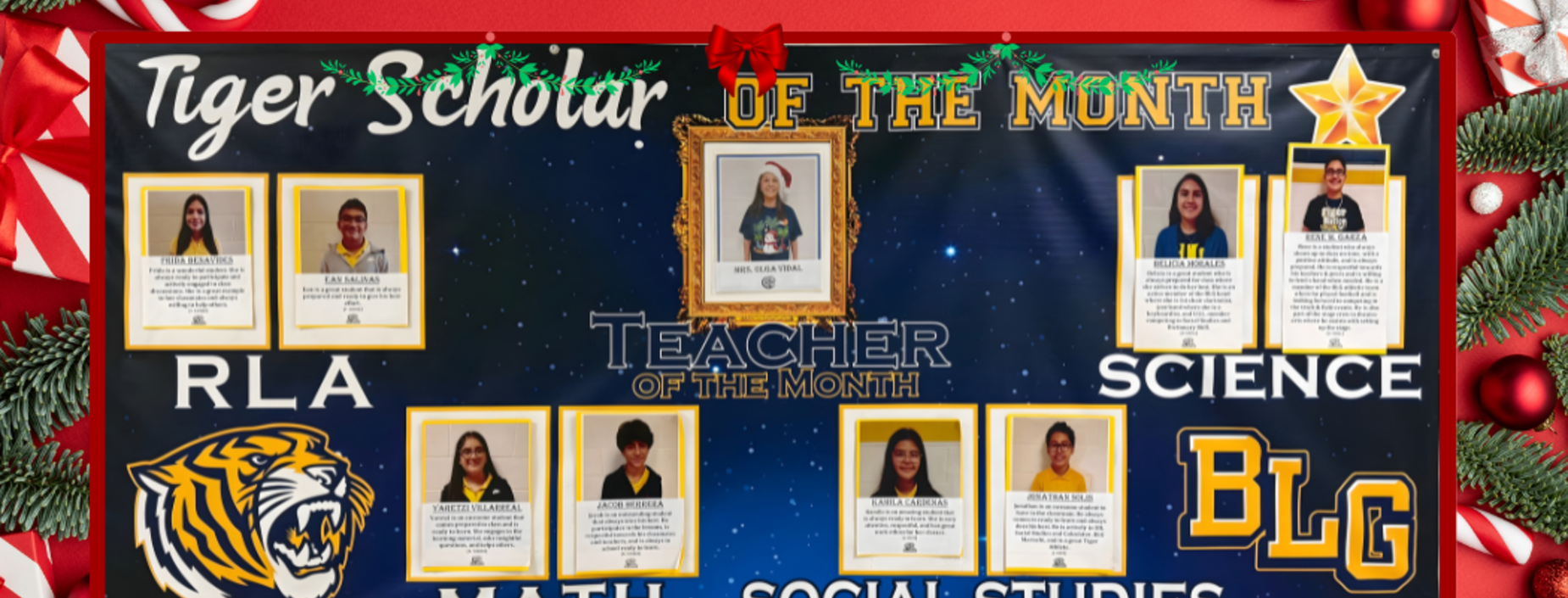Teacher of the month