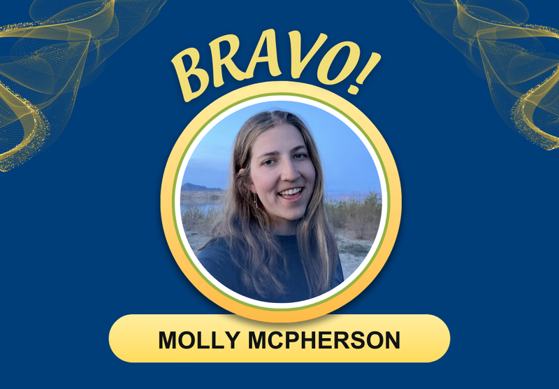 Bravo Award winner Molly McPherson