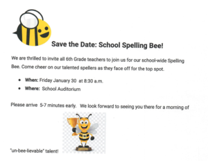 Eastmont's Spelling Bee!