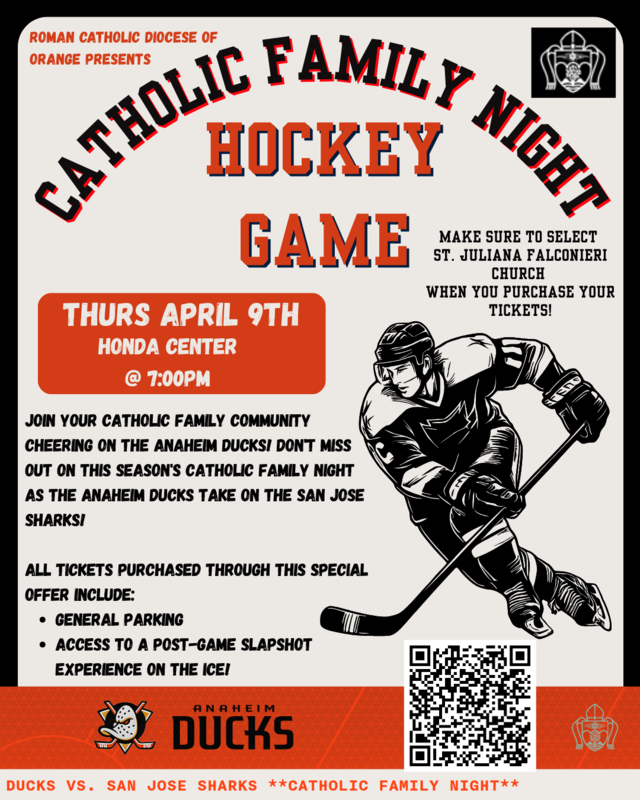 Catholic Family Night Hockey Game