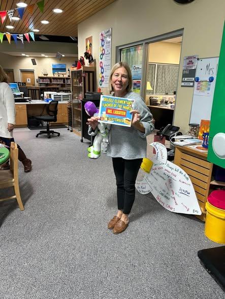 Congratulations to our teacher and staff of the month. This month’s value was belonging. Great work Ms Lassiter and Ms Emilee!