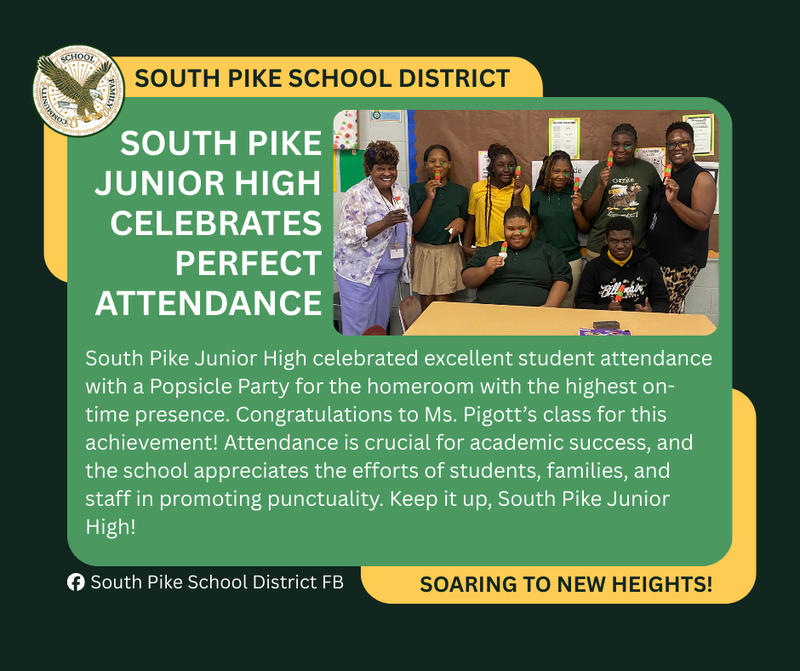 spjhs perfect attendance party