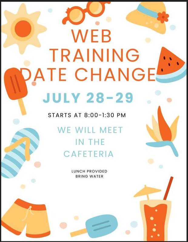 WEB Instruction for Emerson select students July 28th and July 29th - 8am to 1:30pm  -  Instrucción WEB para estudiantes seleccionados de Emerson 28 y 29 de julio - 8 a.m. a 1:30 p.m.