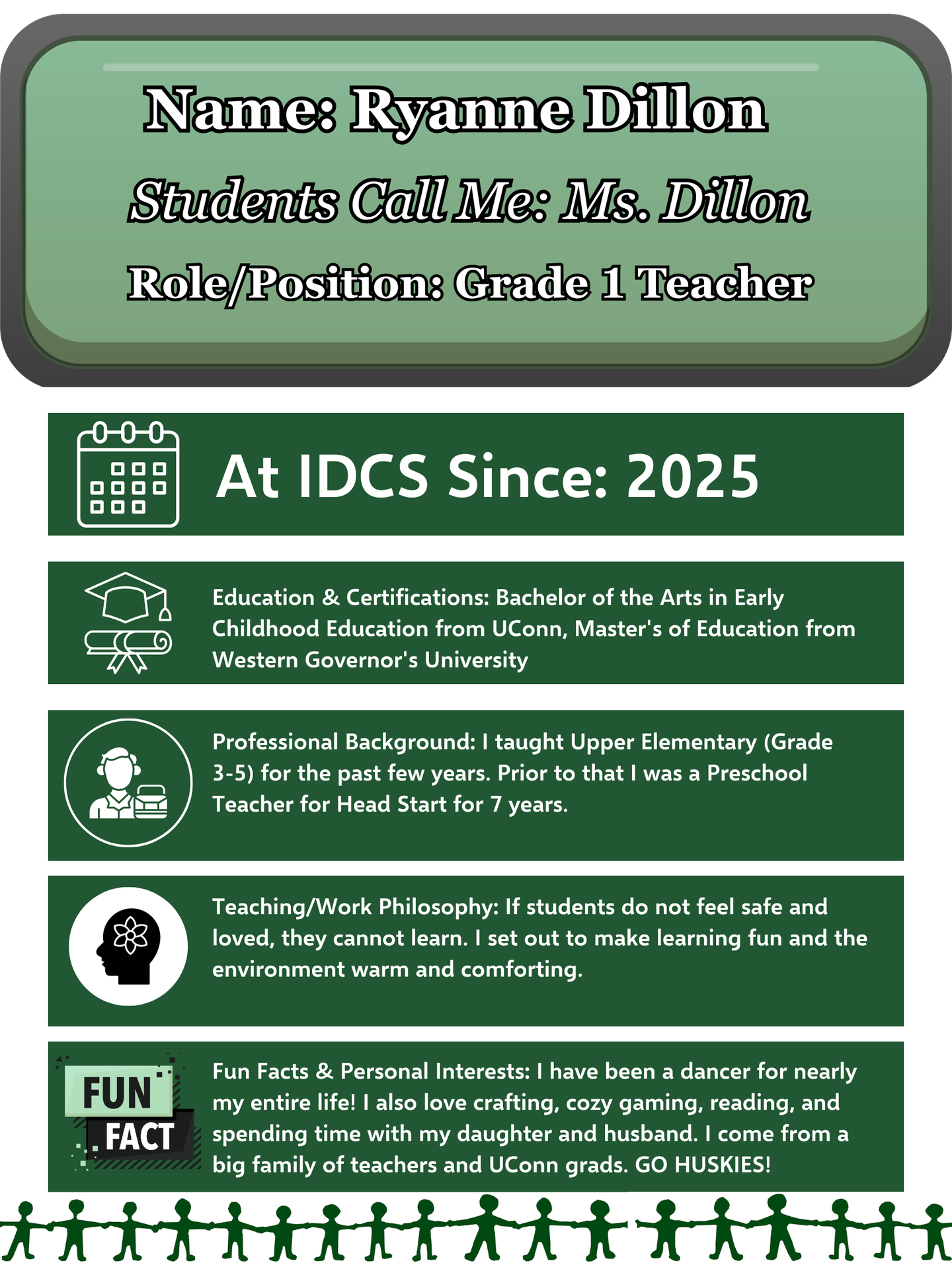 Ryanne Dillon Staff Bio