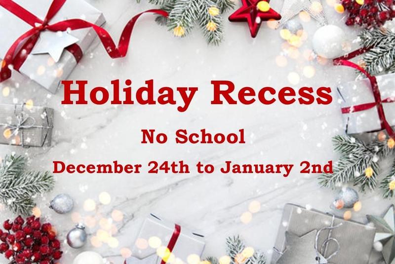 Holiday Recess
