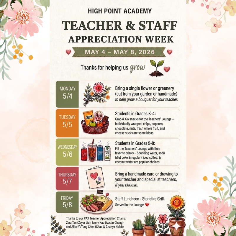 Teacher Appreciation