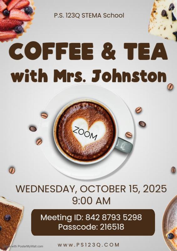 Coffee and Tea with Mrs. Johnston