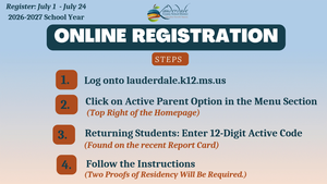 Online Registration Overview
