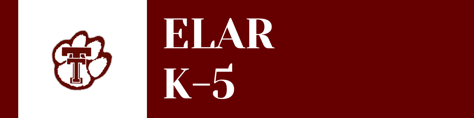 ELAR K-5 curriculum resources