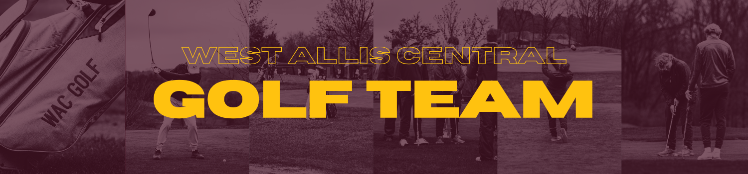 Golf team photos banner