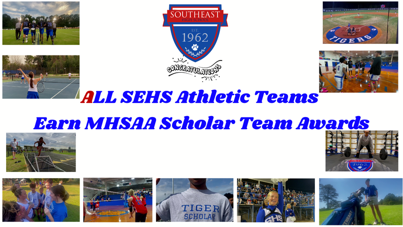 Southeast High School Athletic Teams Earn MHSAA Scholar Team Awards