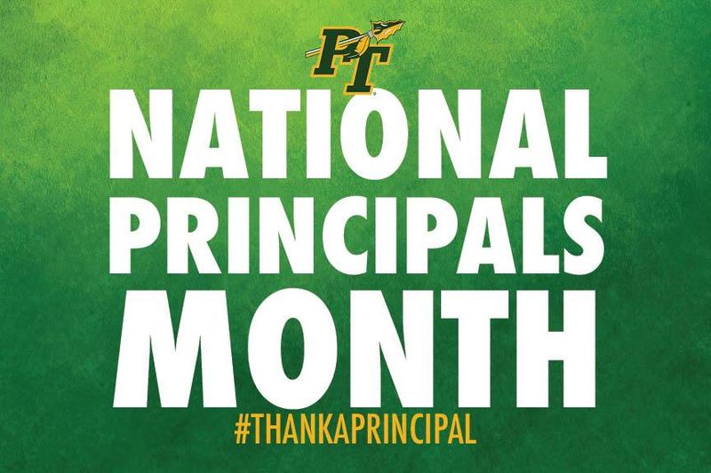 Graphic says National Principals Month