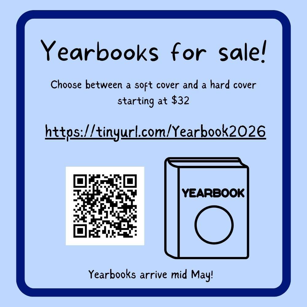 Yearbook Ordering Information Flyer