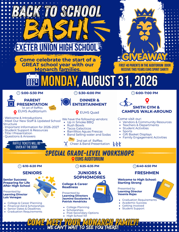 Back to School Bash