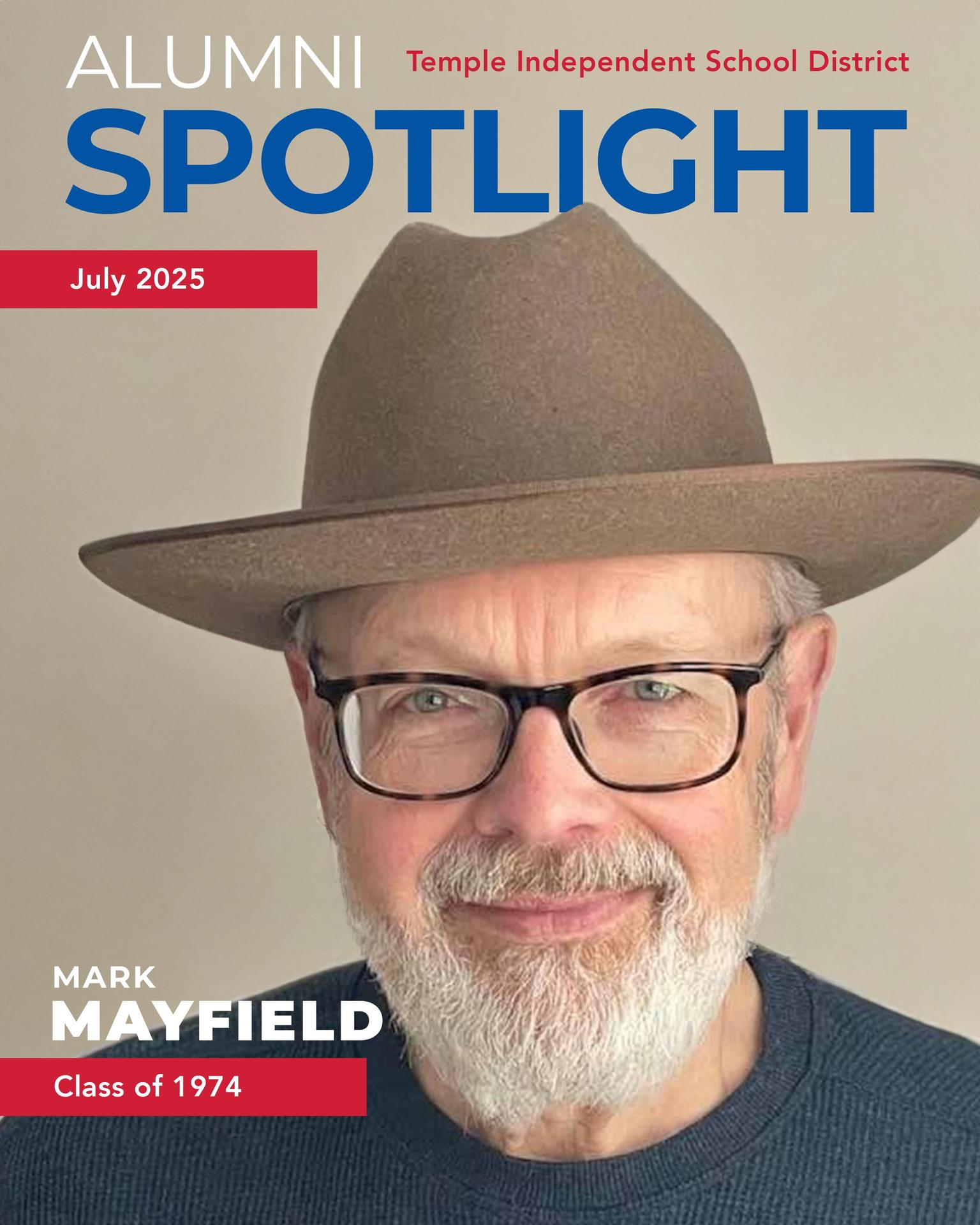 Mark Mayfield Alumni Spotlight Graphic
