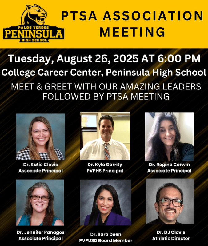 PTSA MEETING TUESDAY EVENING! Thumbnail Image