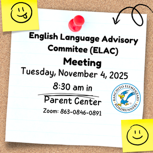 ELAC Meeting