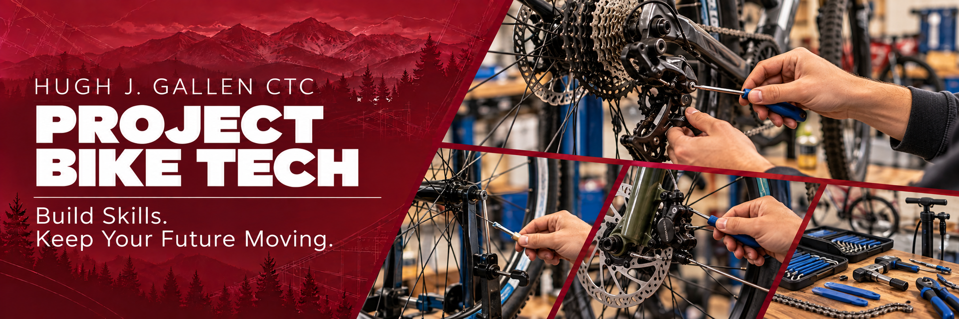 Banner picture for the Project Bike Tech program