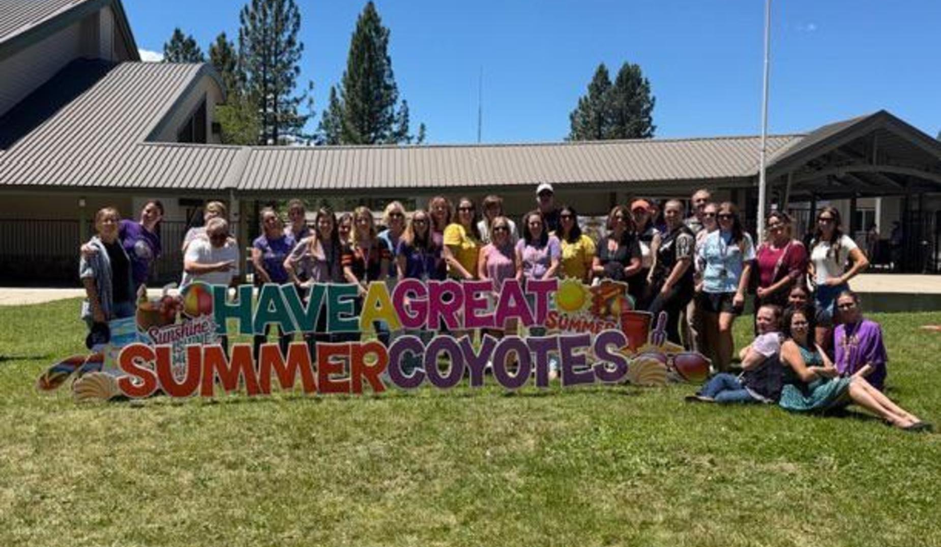 All Staff - Have a great summer coyotes!