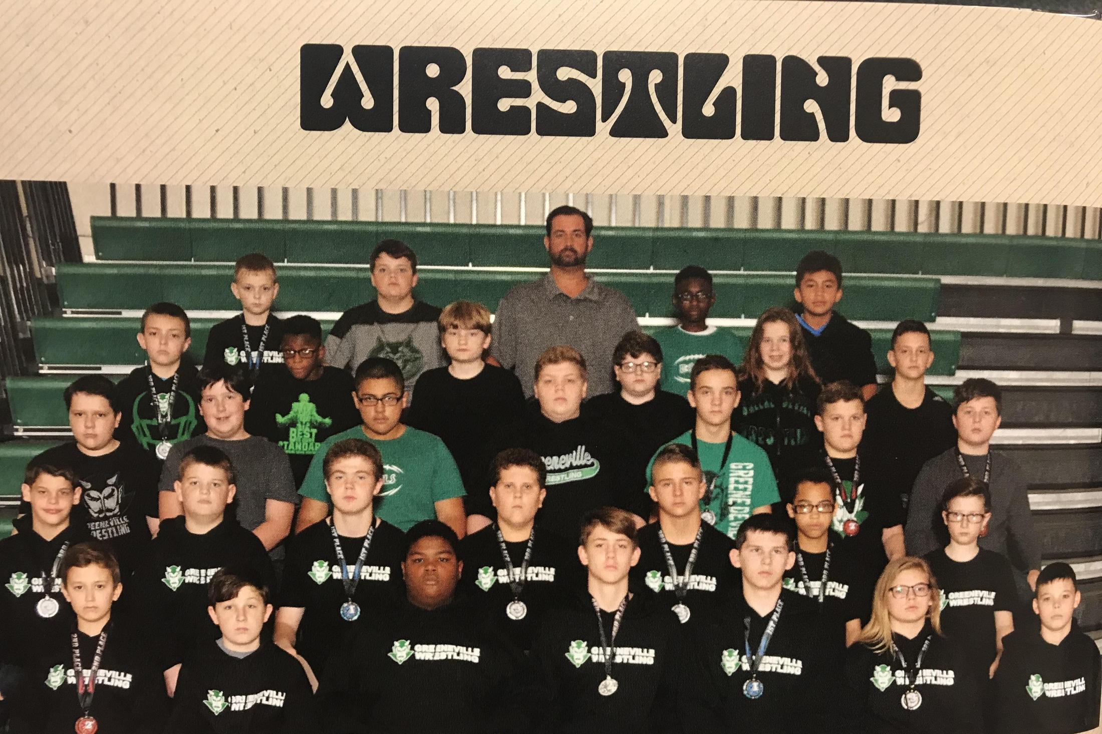 GMS Wrestling Wrestling Greeneville Middle School