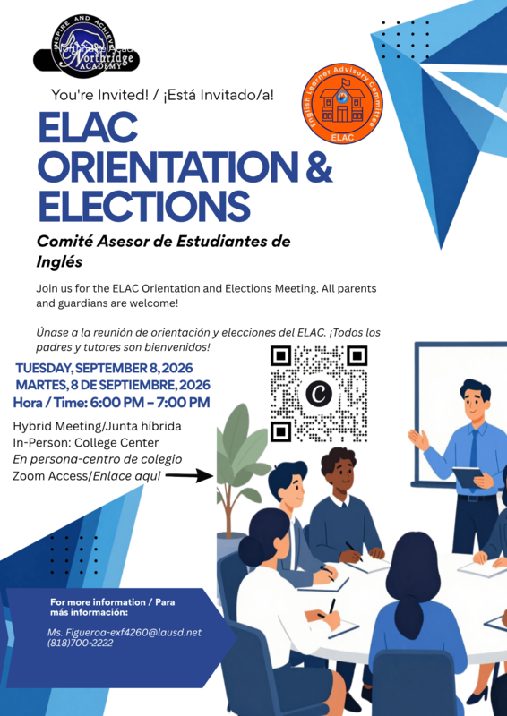 English Learner Parent Meeting/Junta de Padres Featured Photo
