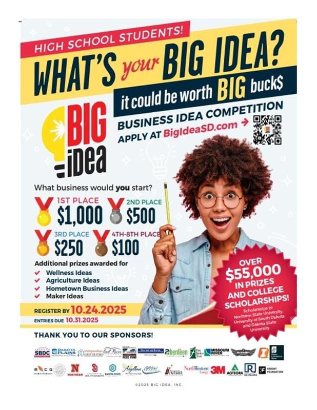 High School Big Idea Business Competition Flyer