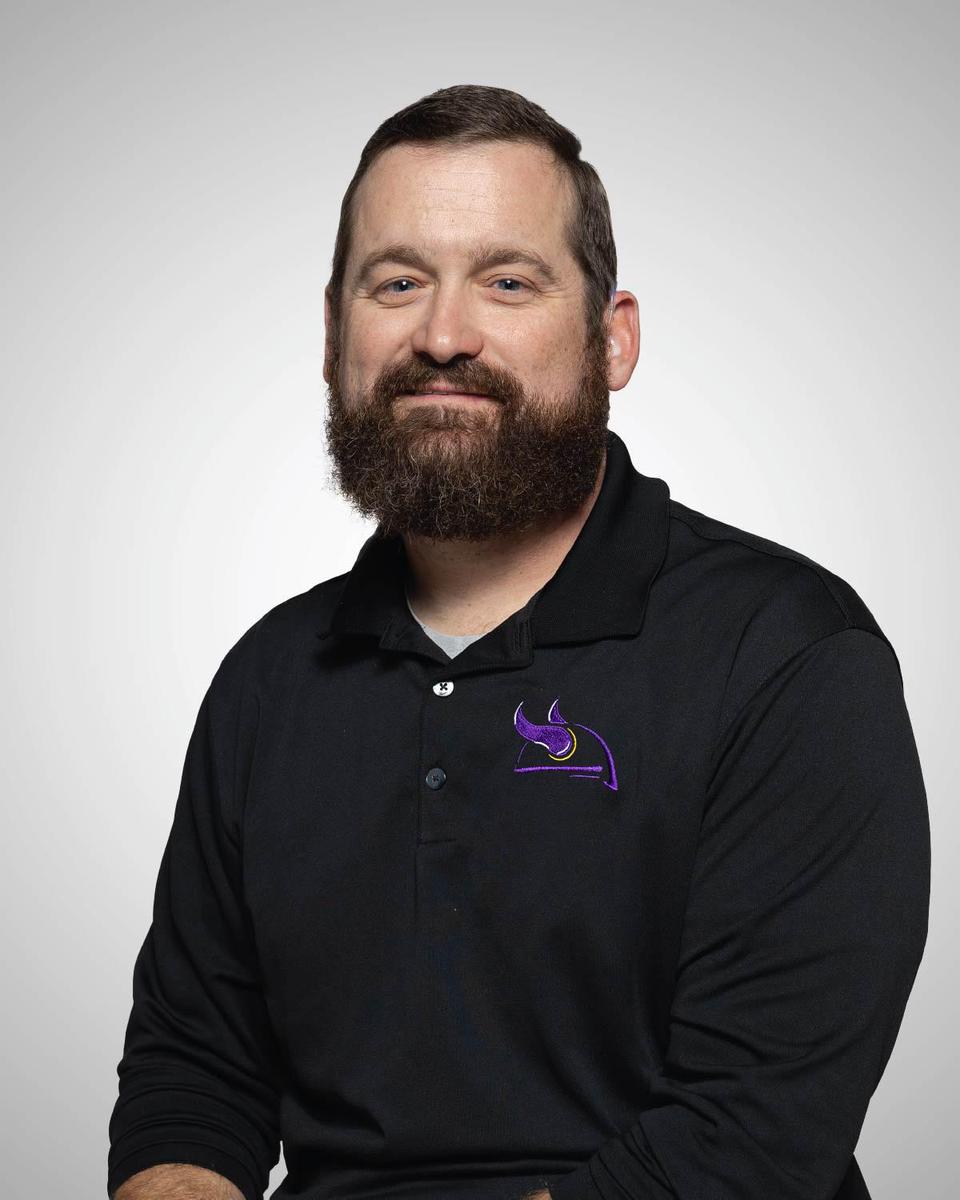 Viking Assistant Head Coach posing for the roster