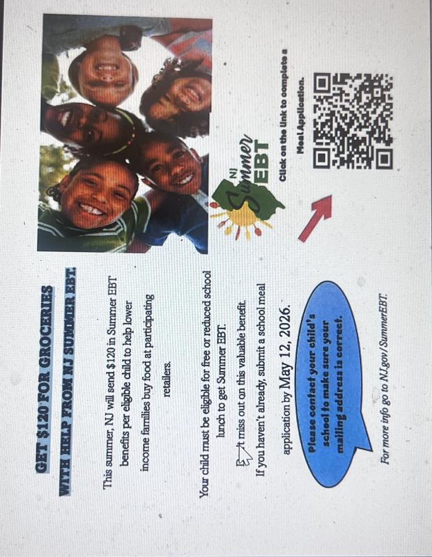 GET $120 FOR GROCERIES WITH HELP FROM NJ SUMMER EBT Featured Photo