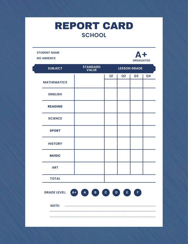 Report Card