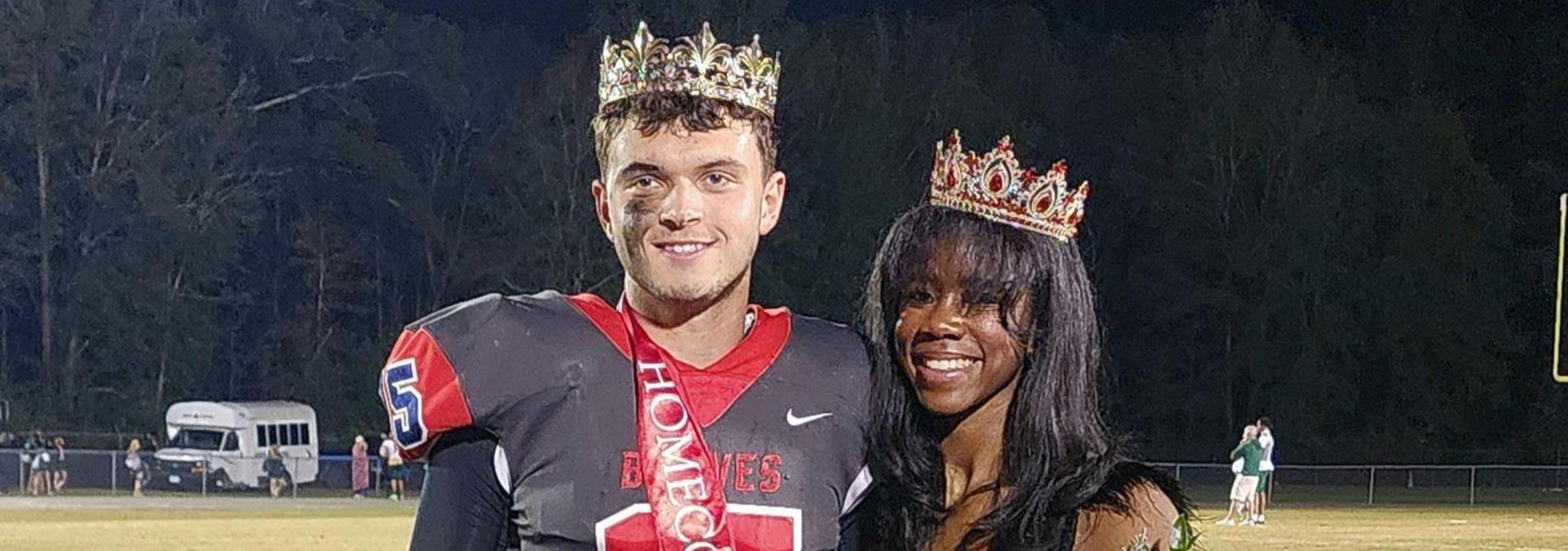 Congratulations to our Homecoming Queen, Jalaya Hudley and our Homecoming King, Kadin Thomas.