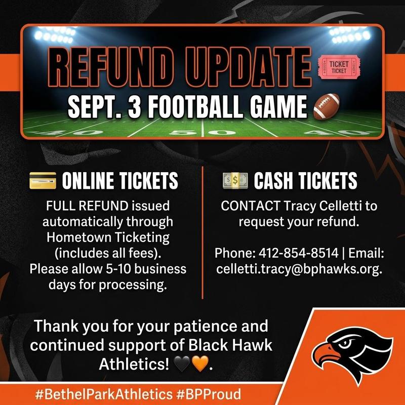 Canceled Football Game Refund