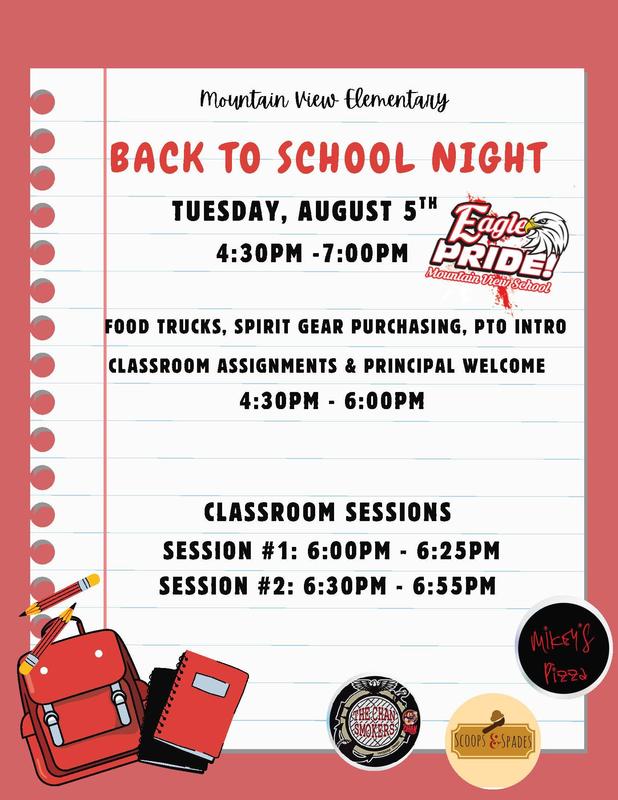 BACK TO SCHOOL NIGHT 25/26