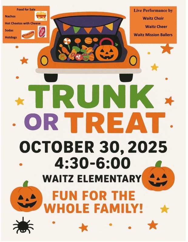 Waitz Trunk or Treat