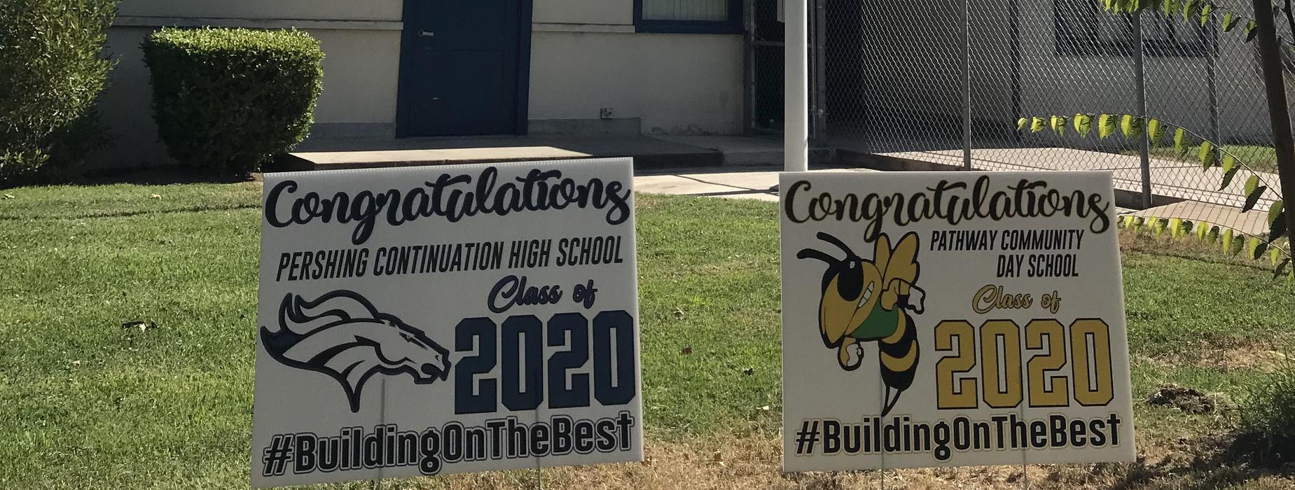 Congratulations to Pershing and Pathway's Class of 2020!