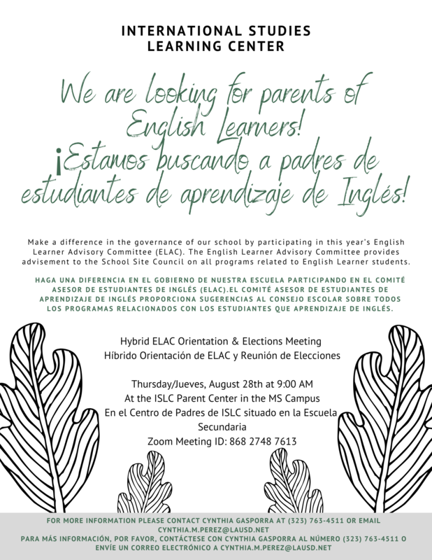 ELAC Flyer