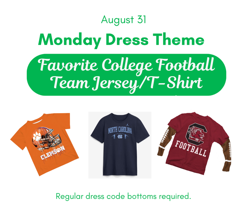 Monday Dress Theme - August 31