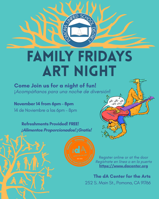 Friday Art Night at the dA Center for the Arts - image for web
