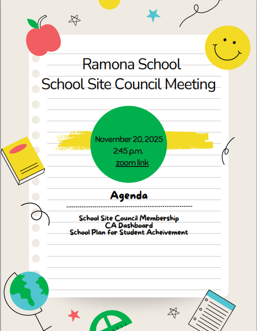 SSC Meeting Flyer