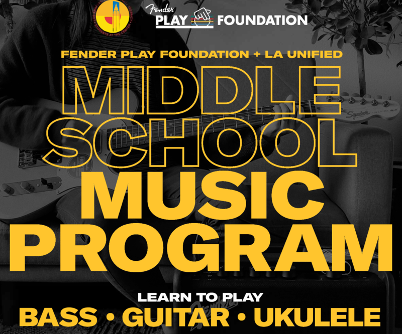 Fender Summer MS Music Program Sign-Up Featured Photo