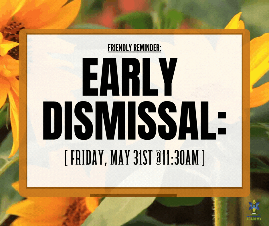Attention: Early Dismissal Alert!