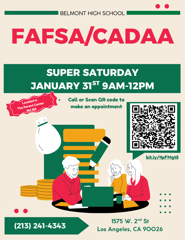 FAFSA / CADAA Workshop 1/31/26