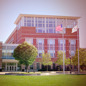 Exterior photo of NTA in the mid-summer sunshine.