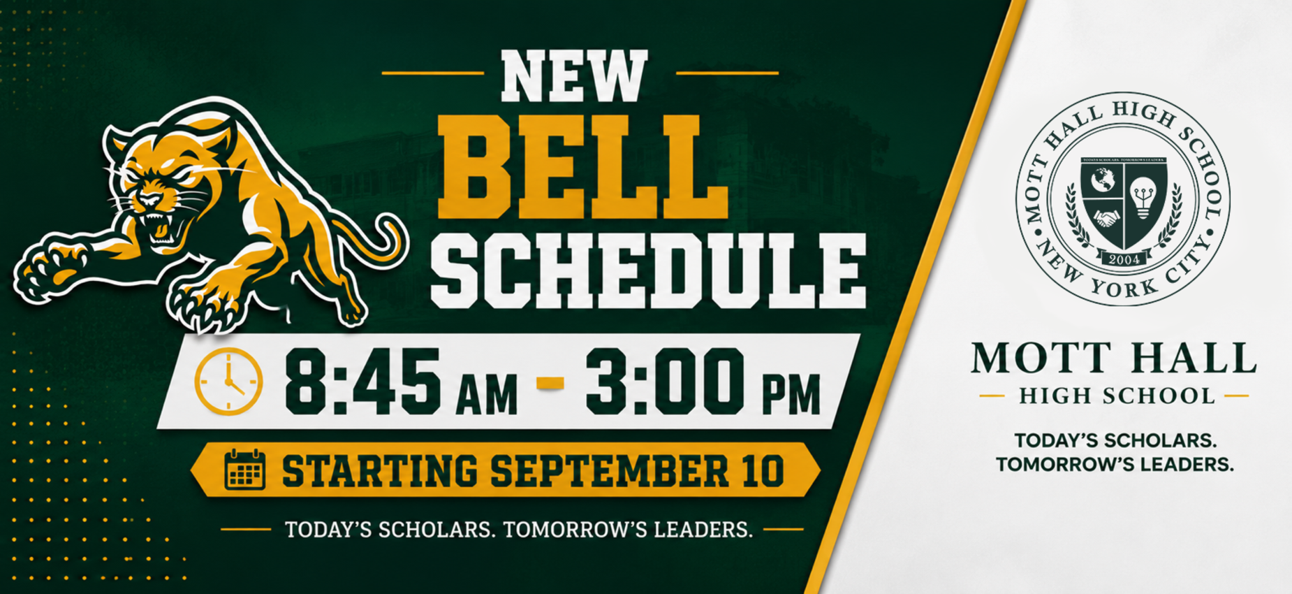 Bell Schedule